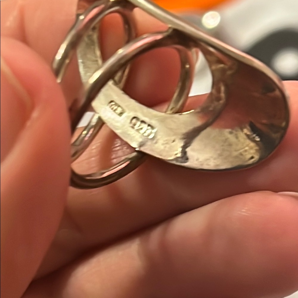 Silver Statement Ring - image 2